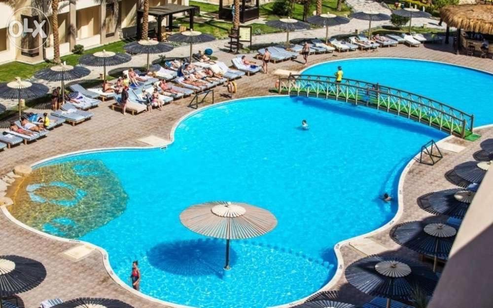 Nubia Aqua Beach Aparthotel Hurghada Esterno foto