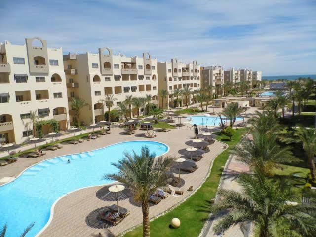 Nubia Aqua Beach Aparthotel Hurghada Esterno foto